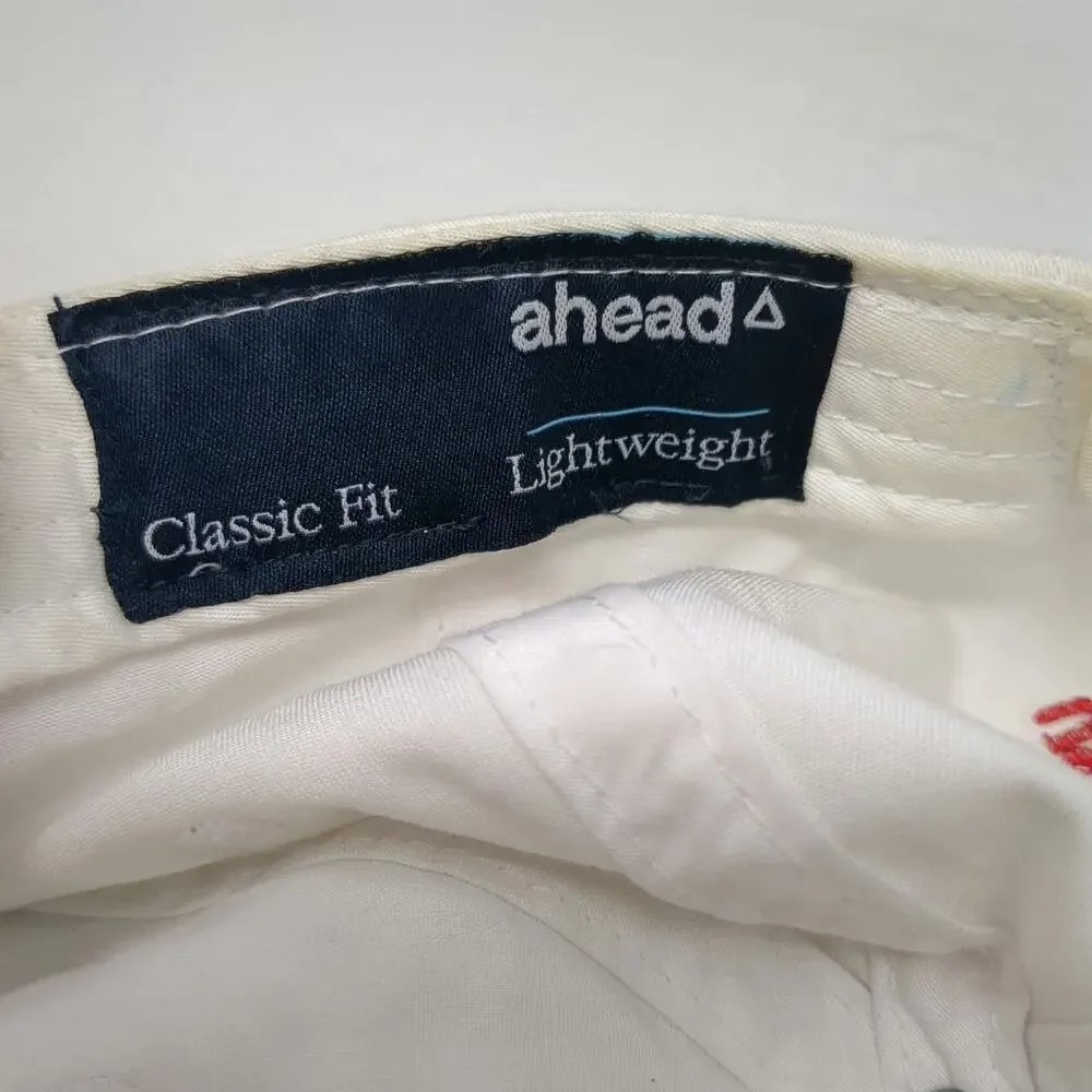 Ahead 123rd U.S. Open Baseball Cap White One Size LACC USGA Member Slideback Hat
